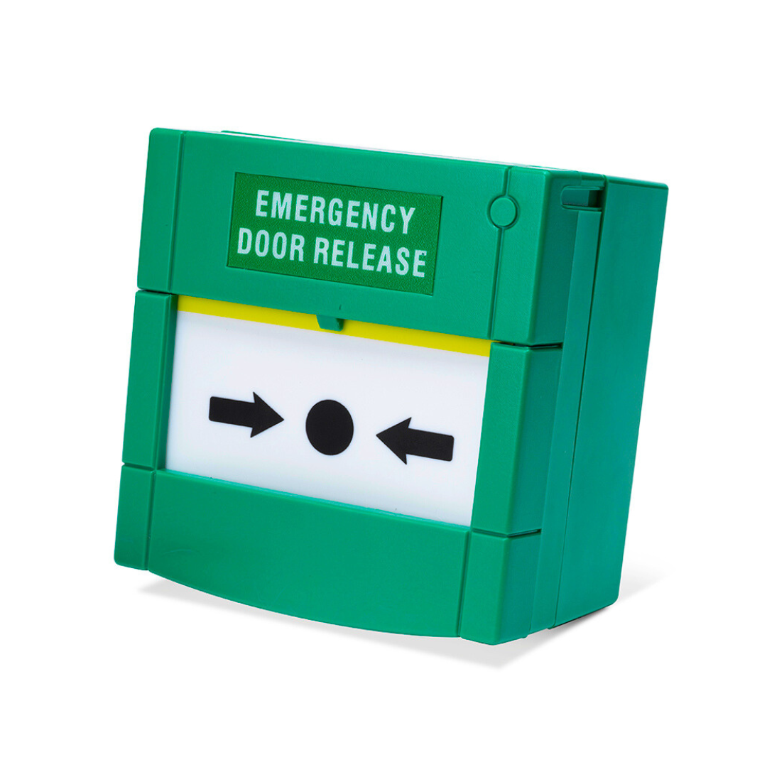 Resettable Emergency Break Glass Call Point - Indoor Use - Fire Alarm Button Switch for Easy Access Control - Ideal for Commercial, Residential, and Industrial Buildings - SecureMyDoor