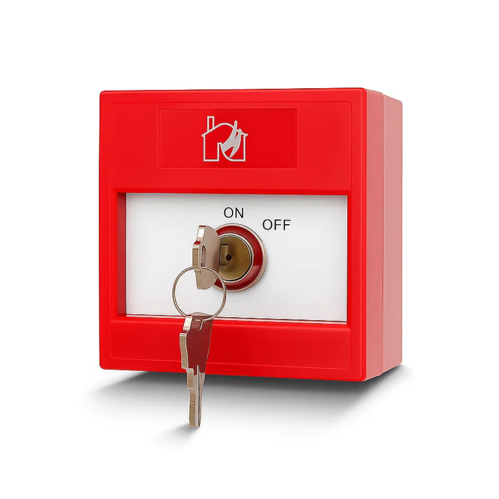 KS-CP001-R-DP – Keyswitch in Call Point Housing