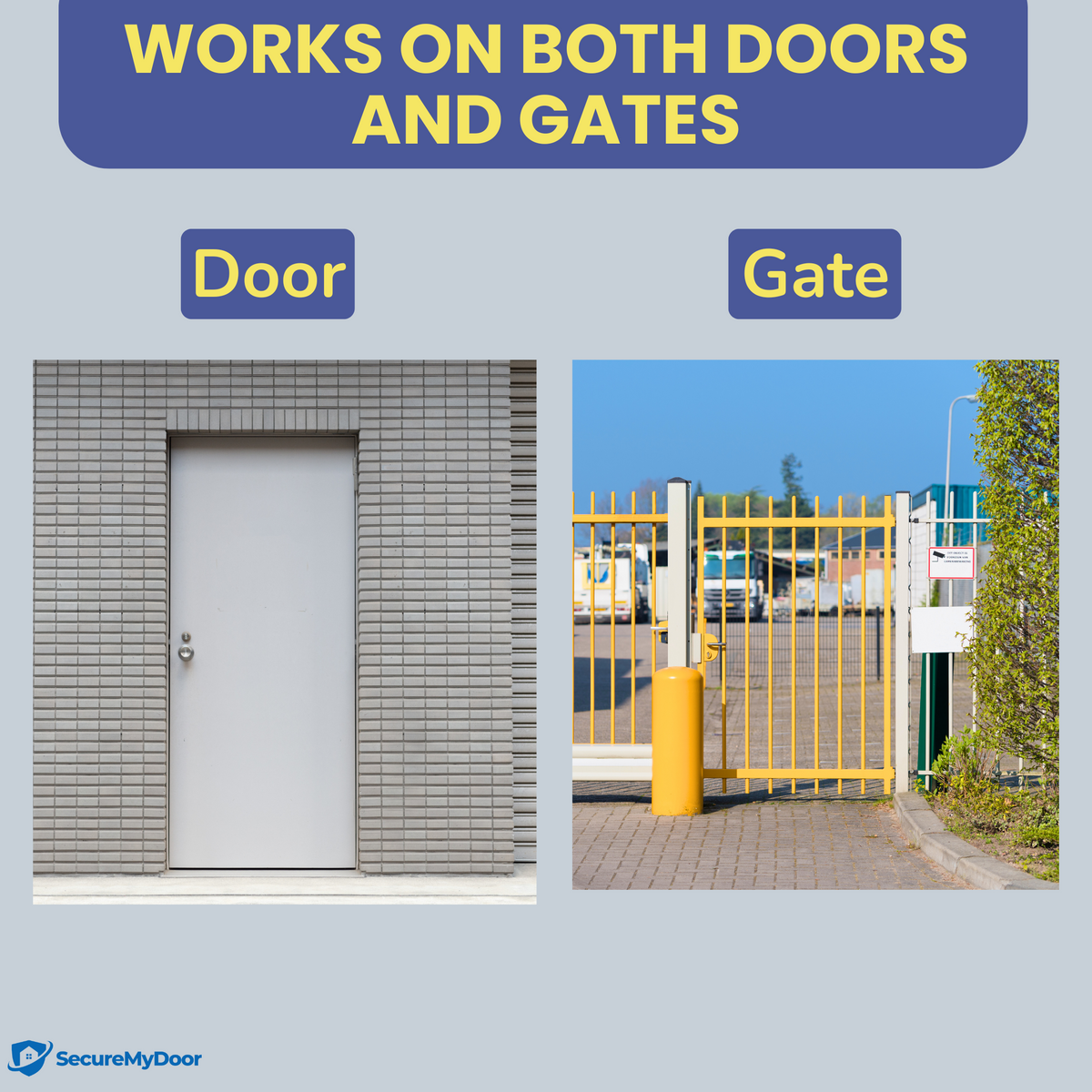 IP67 Weather Resistant External Magnetic Lock | Fail Safe Access Control Maglock | 1500lbs Holding Force | Stainless Steel | Ideal for Outdoor Use for Door or Gate - SecureMyDoor