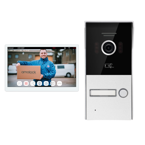 AMALOCK-2W1B8 SMART VIDEO DOOR ENTRY KIT – Video Door Entry