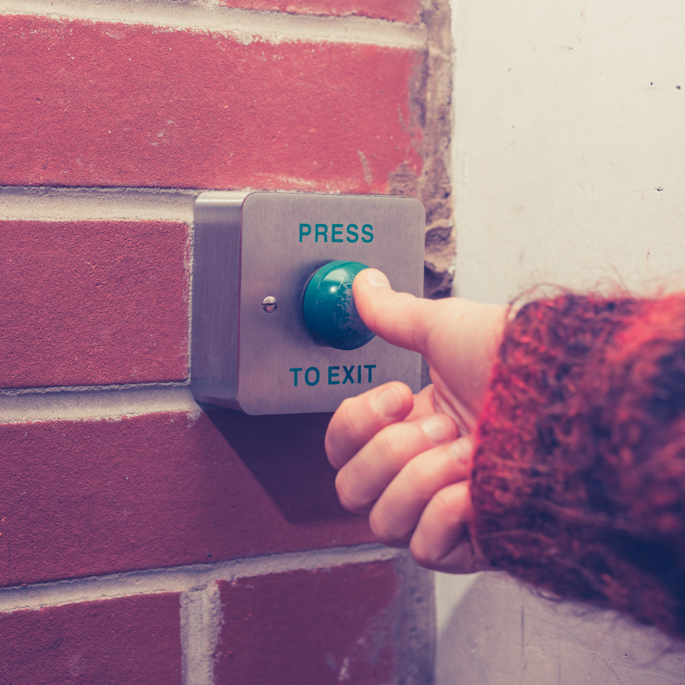 What Is an Exit Button and Why Is It Essential for Access Control?