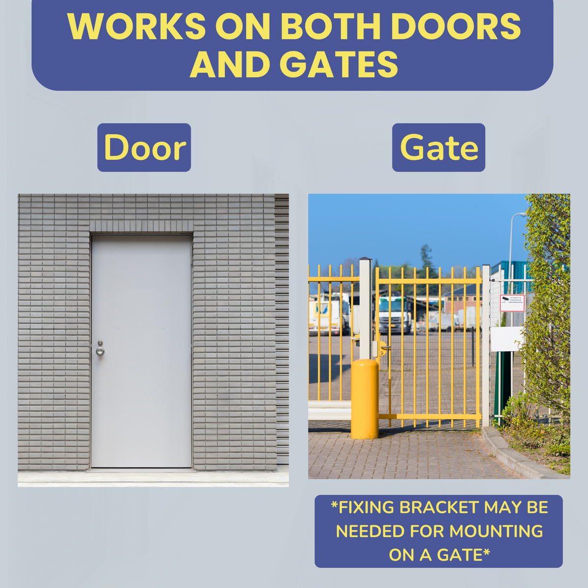 IP67 Weather Resistant External Magnetic Lock | Fail Safe Access Control Maglock | 800lbs Holding Force | Ideal for Outdoor Use | Stainless Steel Housing | Ideal for Door and Gate - SecureMyDoor