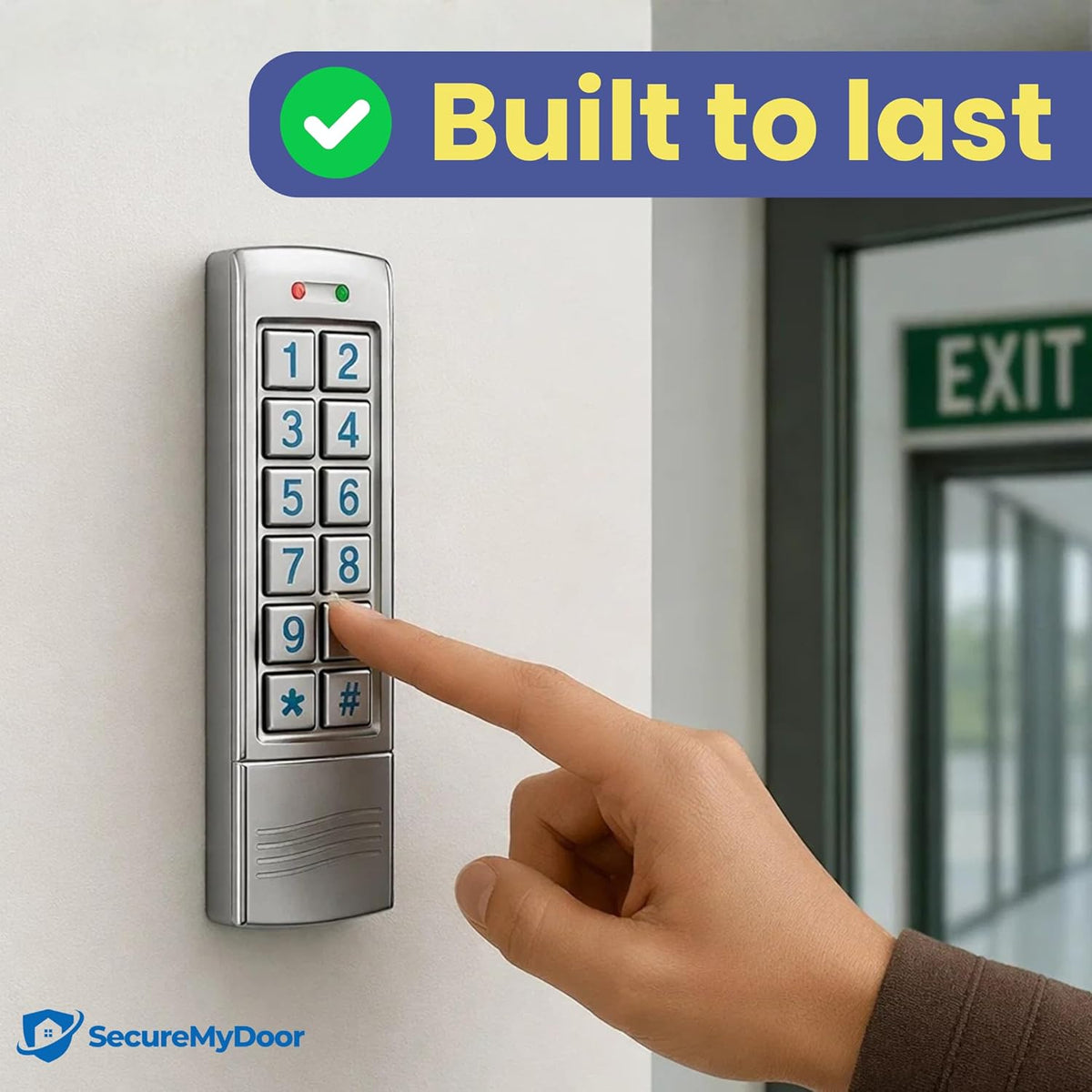DG160N – Combined Proximity And Keypad Access – image 2