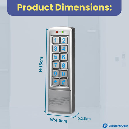 DG160N – Combined Proximity And Keypad Access – image 10
