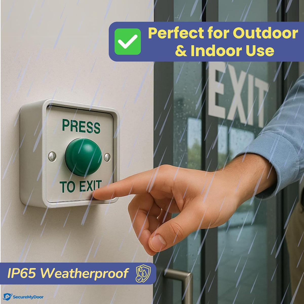 DRB054S-ITW-PTE – Exit Button – image 2