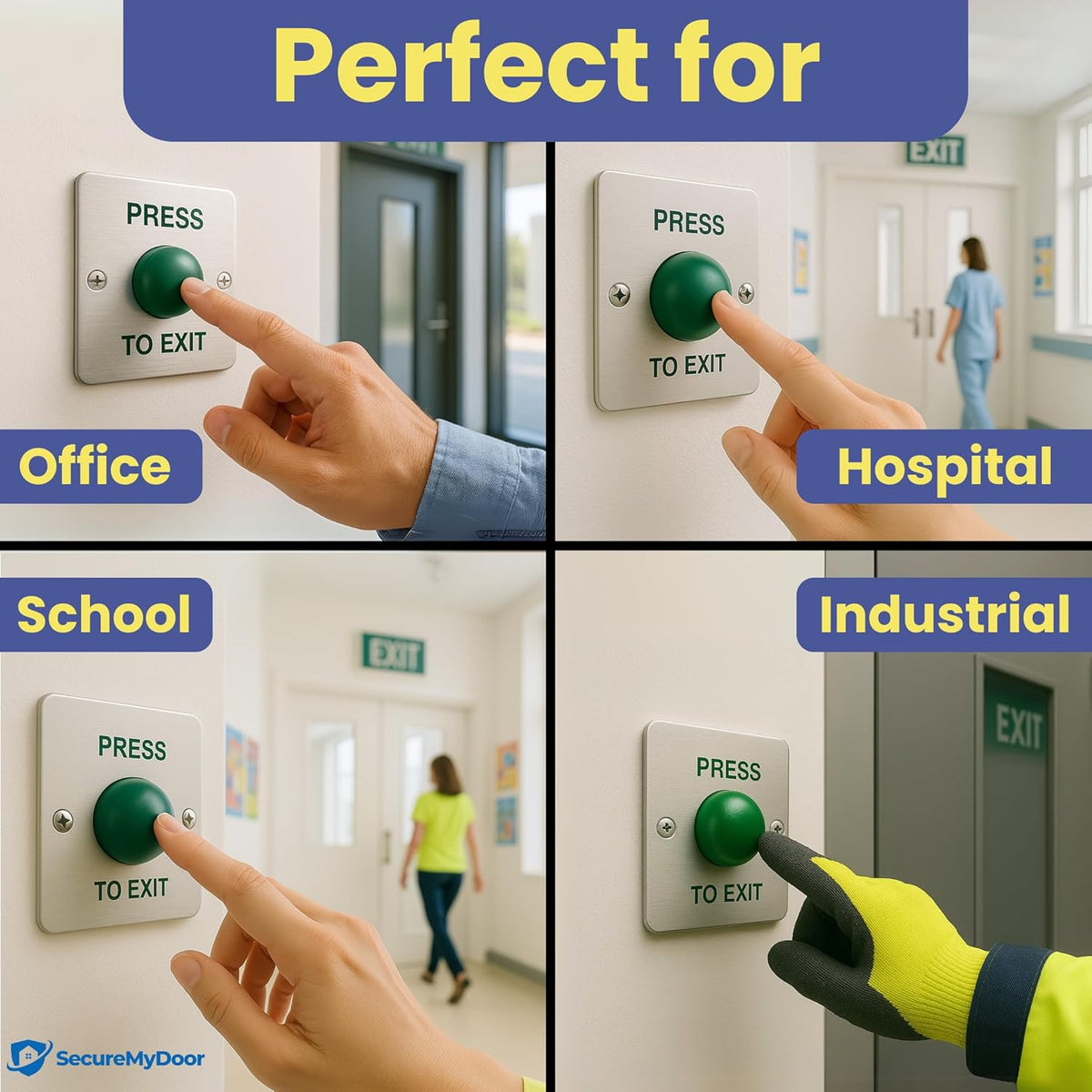 DRB004F-PTE – Exit Button – image 3