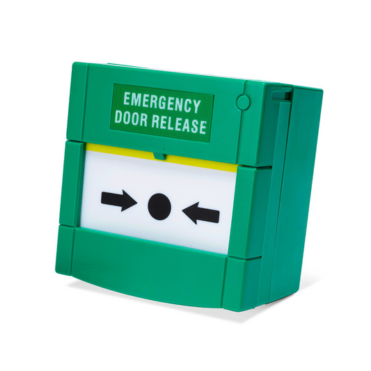 Resettable Emergency Break Glass Call Point - Indoor Use - Fire Alarm Button Switch for Easy Access Control - Ideal for Commercial, Residential, and Industrial Buildings