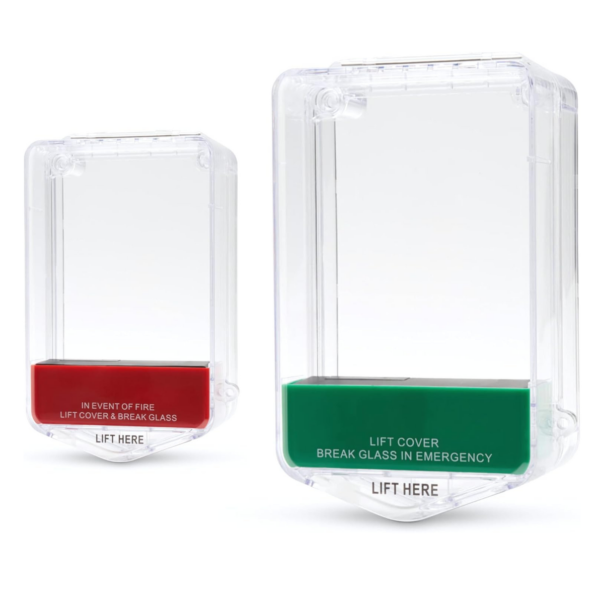Call Point Protector Stopper with Sounder Alarm | Surface or Flush Mount | Emergency Exit Release Cover - SecureMyDoor