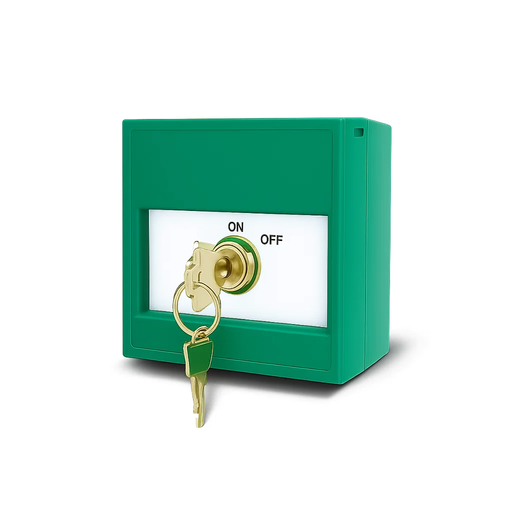 KS-CP001-G-DP – Keyswitch in Call Point Housing