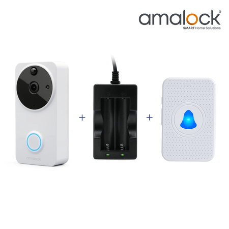 DB601-W-KIT – White Video Doorbell Kit