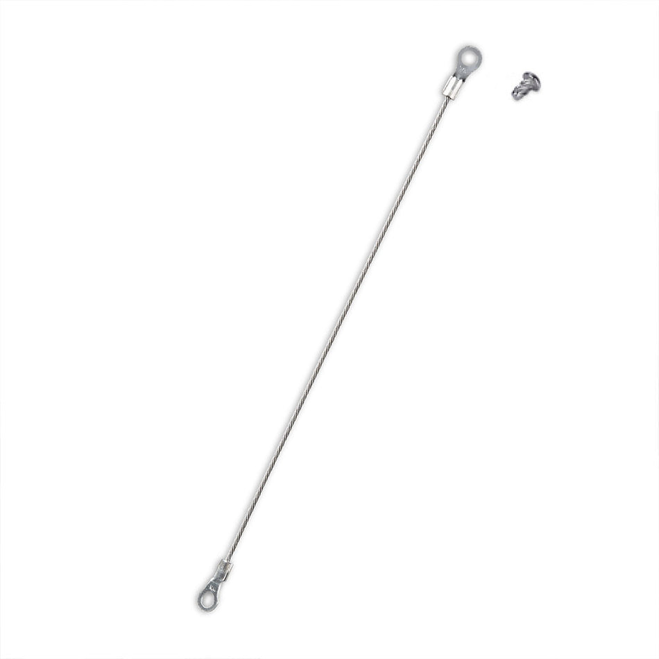 SecureMyDoor MAG-55 safety straps for magnetic electric locks, showing sturdy straps used to secure magnetic locking systems.