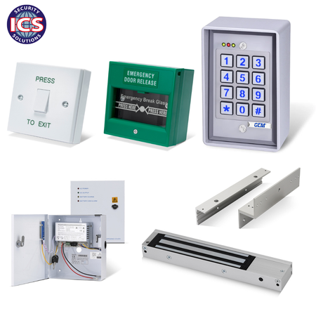 ONE K2 – Single Door Door Entry System Access Kit With Magnetic Lock