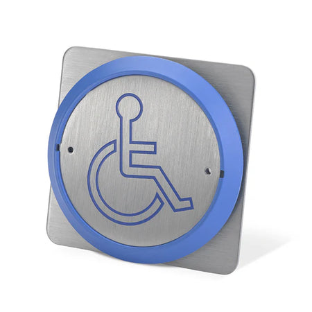 SecureMyDoor PBT-861BS Series exit button, black push button for emergency exit and access control systems.