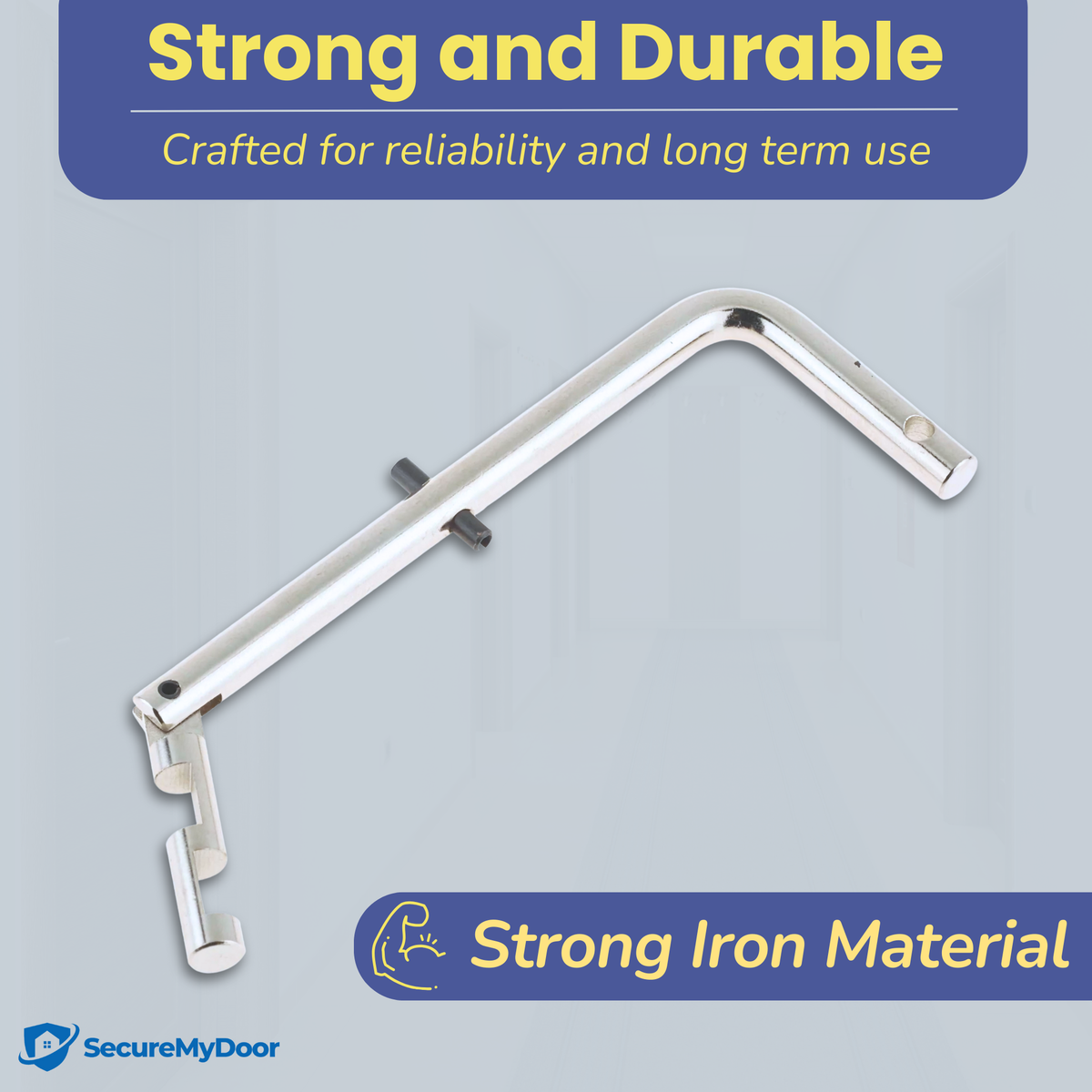 Firemans Drop Key for Fire Brigade | Universal Fit for Maintenance & Emergency Panels | Durable & Handy - Essential Tool for Emergency Services - SecureMyDoor