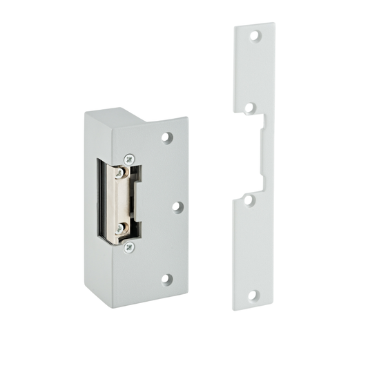 Electric Lock Release Fail Secure with Adjustable Jaw for Door Access Control Systems - 12VDC - Ideal for Commercial, Residential, and Industrial Buildings - Strike Lock