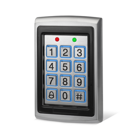 Proximity Keypad | RFID Fobs & PIN Entry | Touchpad Backlight | Standalone LED | Ideal for Indoor Security & Access Control Systems - SecureMyDoor