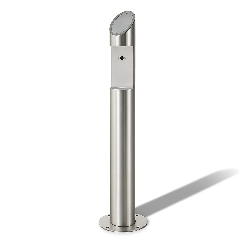 Stainless steel Post-SS-BG-Cut from SecureMyDoor, designed as additional equipment for secure fencing or barriers.