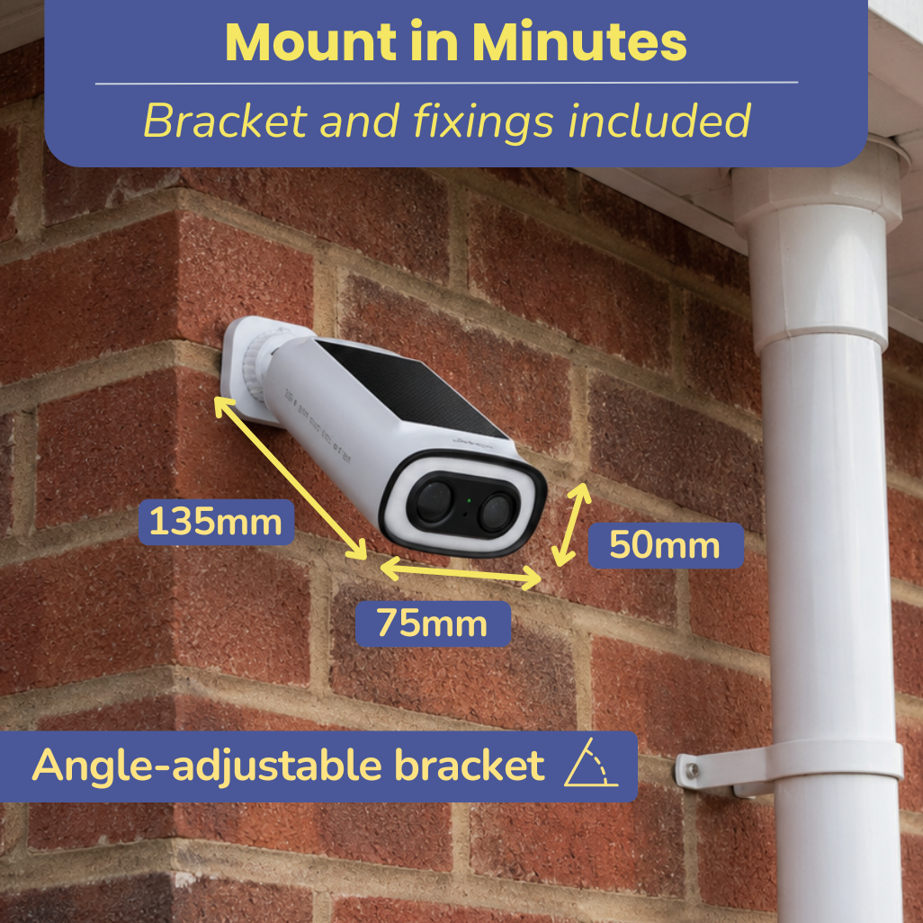 K06 solar security camera